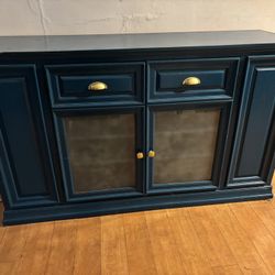 Teal Buffet/sideboard Cabinet