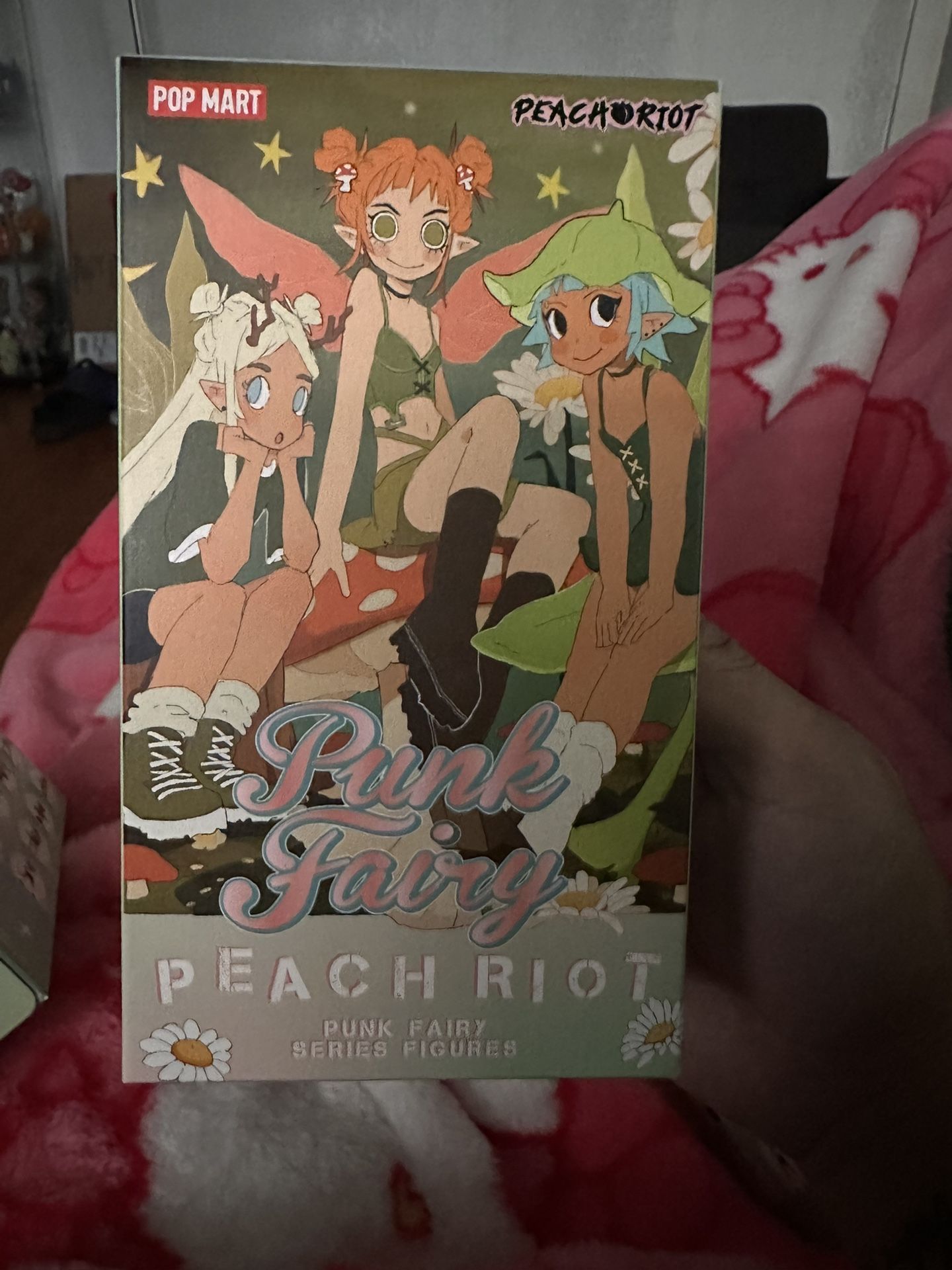 PopMart Peach Riot Punk Fairy (Gigi Leaf & Poppy Acorn)