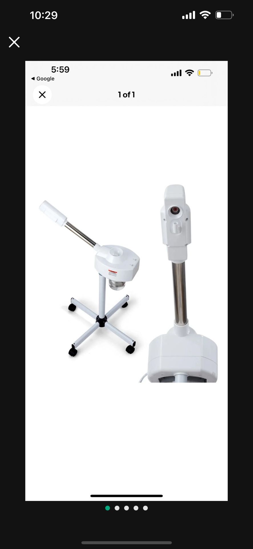 Facial Steamer, Ozone Mist Facial Steamer for Esthetician 