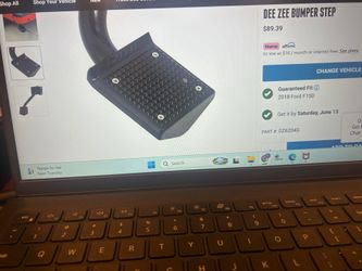 DEEZEE TAILGATE STEP