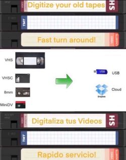 Tape To Digital Video Tape Conversion