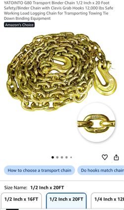 Yatointo  g80 transport binder chain
