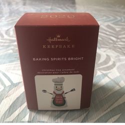 Hallmark 2020 “Baking Spirits Bright” Ornament - NEW