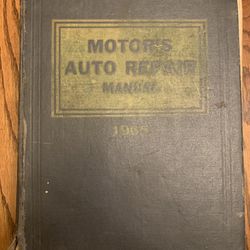 Motor’s Auto Repair Manual 1965