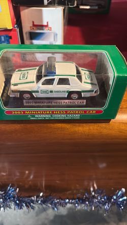 2003 Miniature Hess Patrol Car