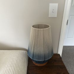 Boho Yarn Lamp