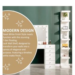 White tower Rack: Modern & Stylish