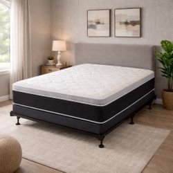 Brand New Queen Size Mattress 14” Thick 🌟 Pillow Top – Factory Direct! Also available in Twin, Full & King. Ask about our Same-Day Delivery 🚚