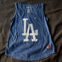 Women's Dodgers Nike Tank Top Size Small