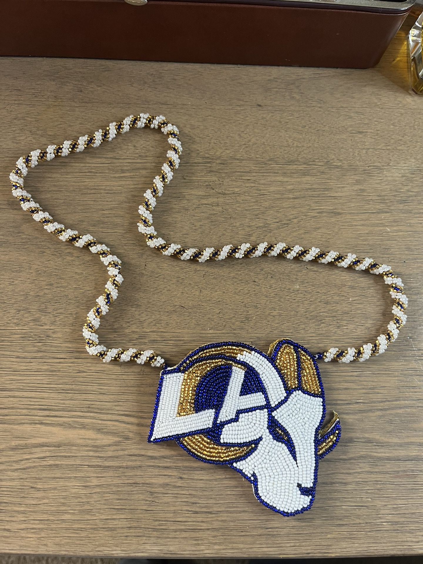 Bead LA Rams Necklace