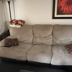 sofas and a sectional piece