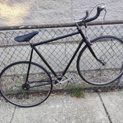 Schwinn single speed road bike w/ bullhorn/ freewheel