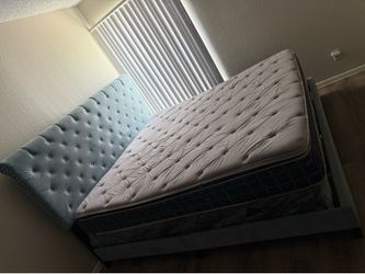 King Size Tufted Bed
