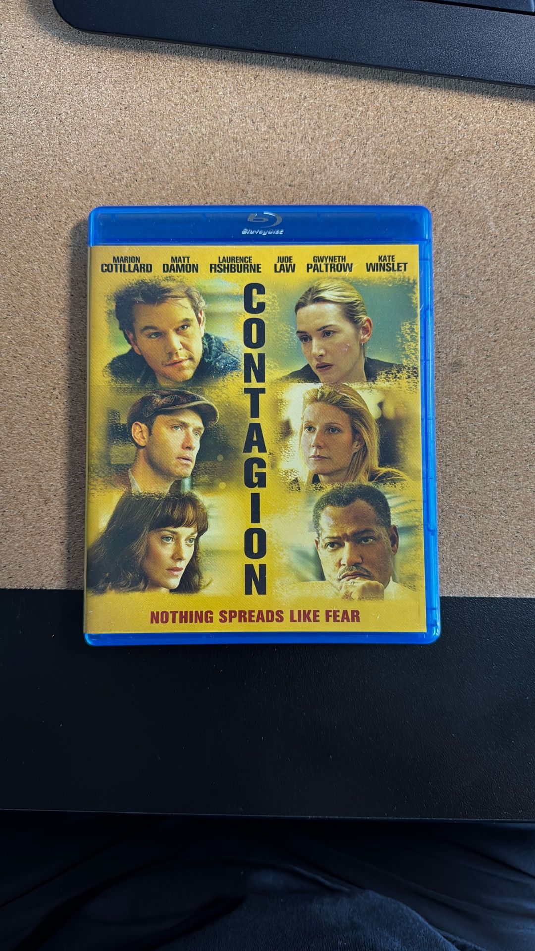 Contagion Blu-ray