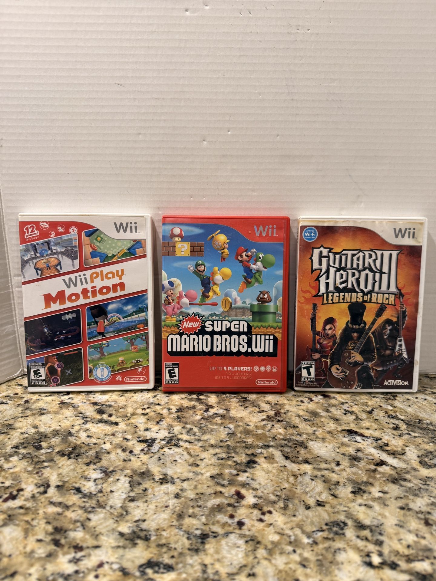 Nintendo wii games ( $18 each ) tested and working 