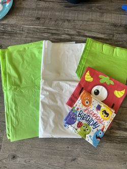 Monster Birthday Party Decor