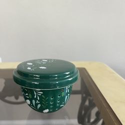 Christmas Ceramic Tea Infuser with Drip Tray –🦚🦚🦚