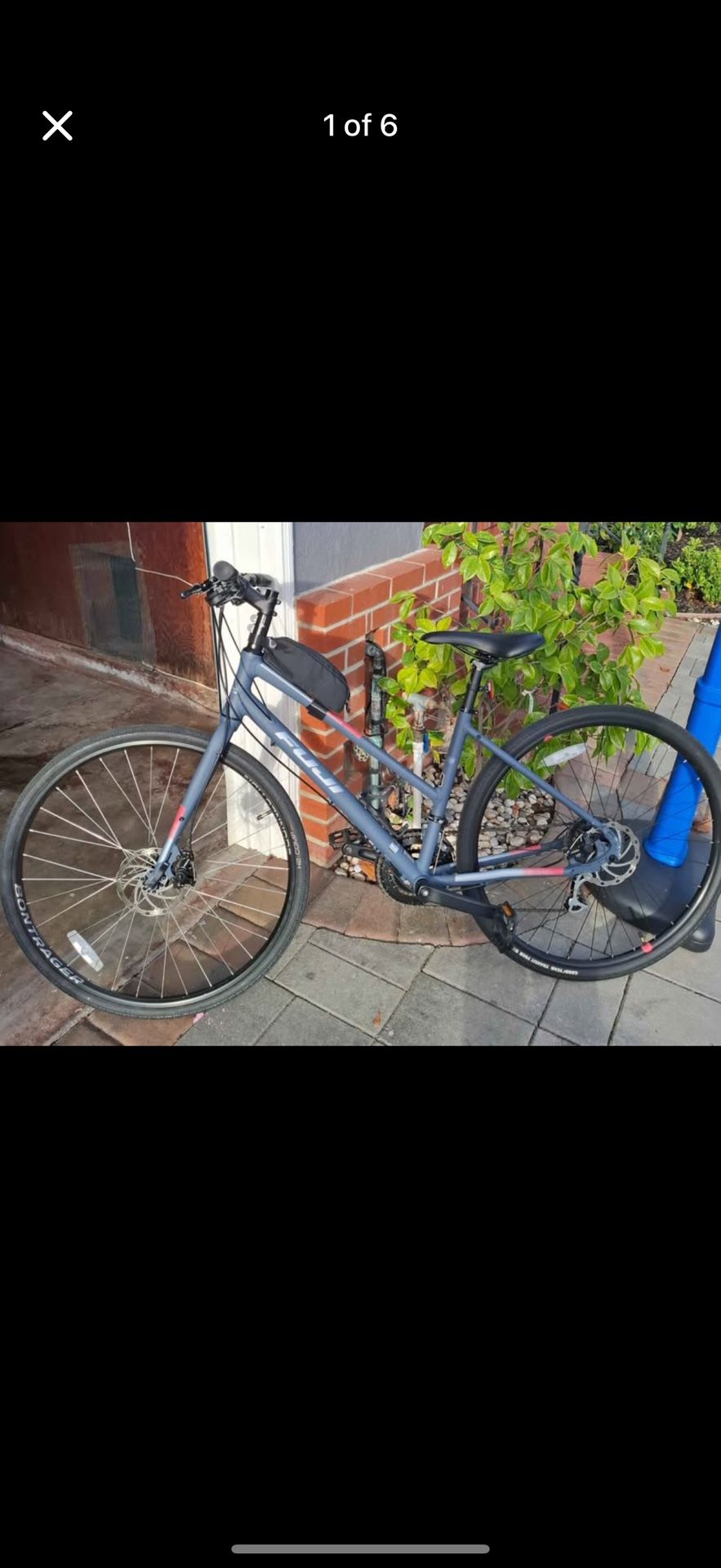 Fuji Absolute 1.9 ST bike in Satin Slate, size 17