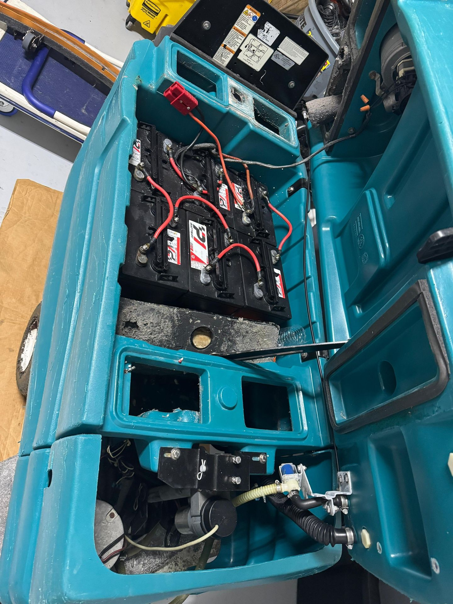 Tennant Floor Scrubber + Buffer + Supplies – $5,000