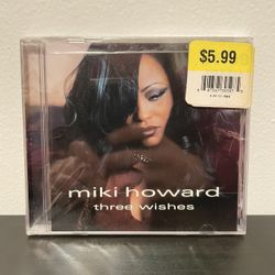 Miki Howard Three Wishes CD Album NEW SEALED Y2K R&B Soul 2001