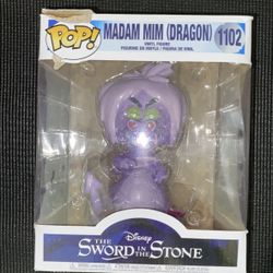 Funko Pop! Disney The Sword in the Stone Madam Mim Dragon #1102 Vinyl Figure 6in