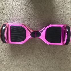 Chrome Pink Hoverboard 
