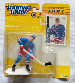 1997 Starting Lineup Wayne Gretzky NY Rangers NHL Hockey Figure