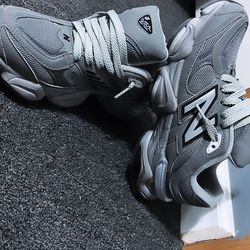 New Balances all grey size 6