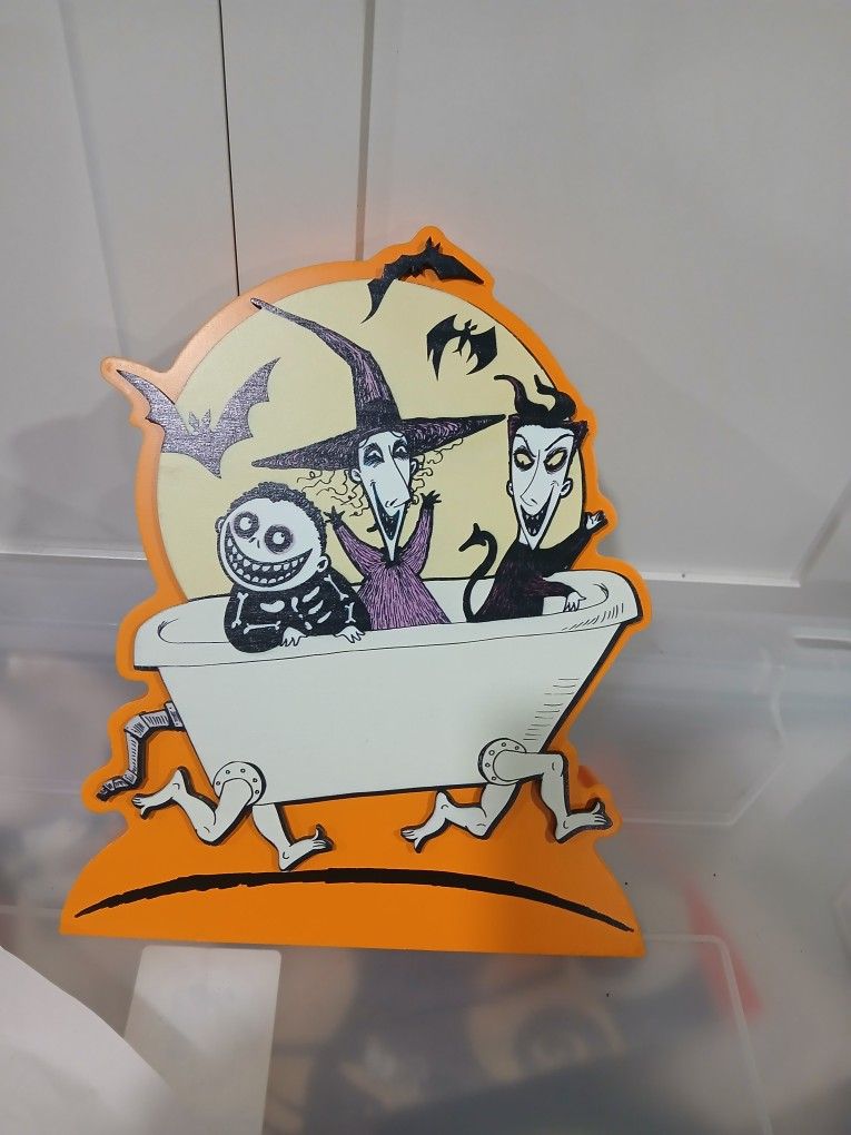 Nightmare Before Christmas Sign