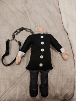 Wednesday Adam's family doll purse