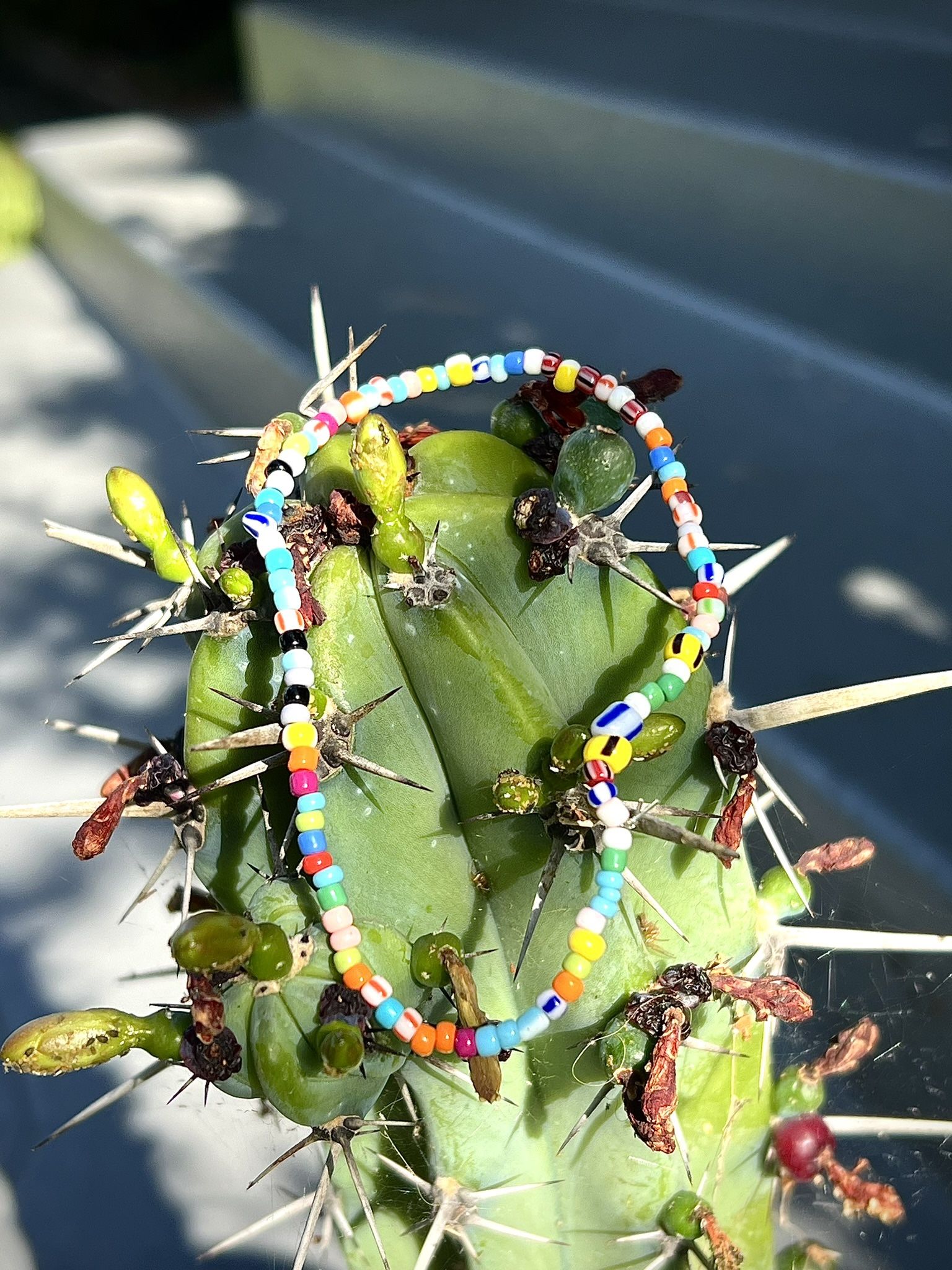 Assorted glass beads (Bracelets and Necklaces)