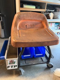 Vintage mechanic tool chair