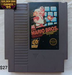 Used Super Mario Brothers Nintendo Game