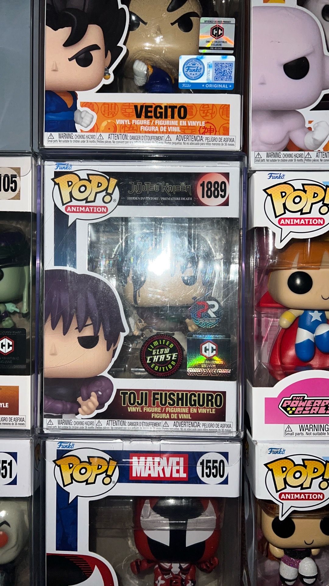 Toji Fushiguro Pre Release Chase jujutsu Kaisen Funko Pop