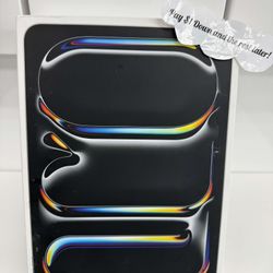 Apple IPad Pro 11" M4 Tablet New - Pay $1 To Take It Home Today and pay the rest later.