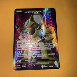 Alakazam EX 117/124 XY Fates Collide 2016 Full Art Pokémon Card