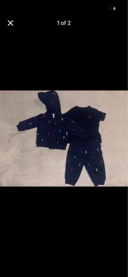 Baby Polo sweatsuits sz 6 months