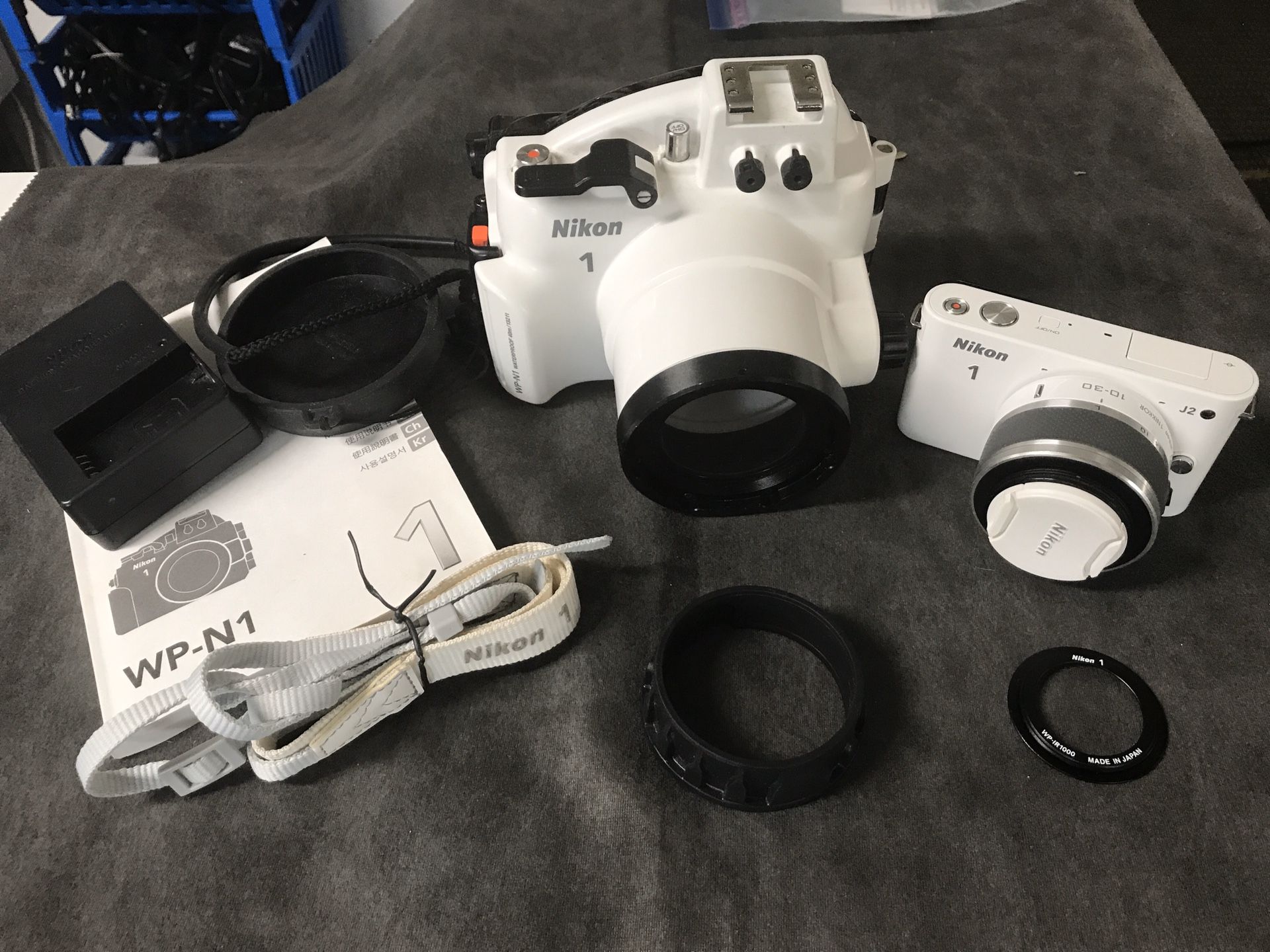 Nikon 1 J2 Digital Camera with a WP-N1 Waterproof Case
