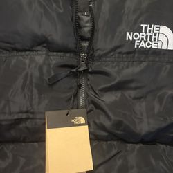 Black North Face Vest
