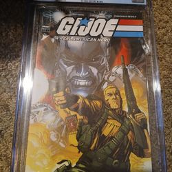GI JOE A REAL AMERICAN HERO #304 1:10 WALKER & SAGALA VARIANT 9.8 CGC