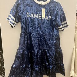 NWT sequin Gameday Dress