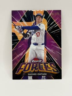 2025 Topps Finest Shohei Ohtani black mini diamond /10