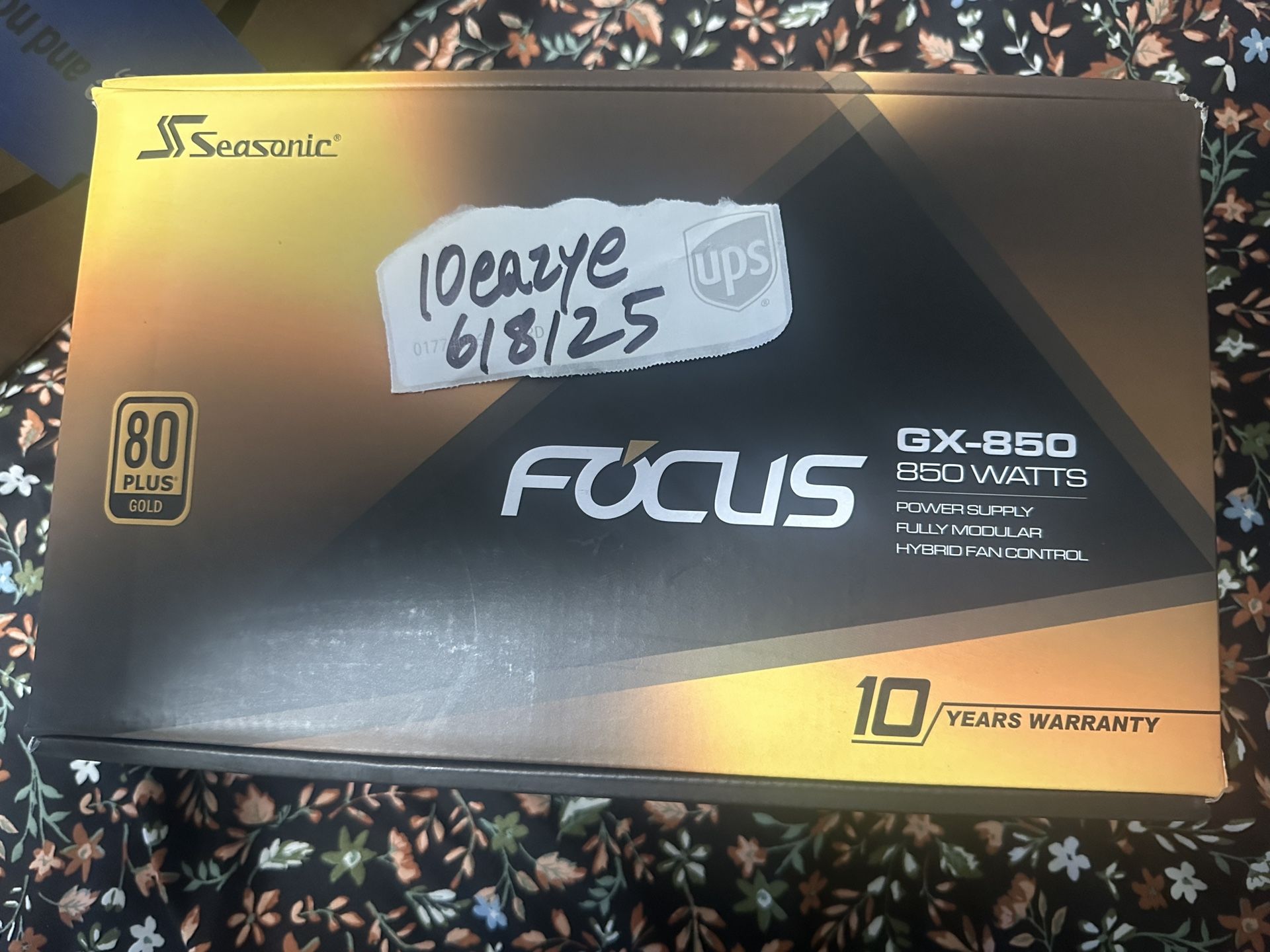 Seasonic 850w Power Supply