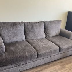 Comfy Gray Couch