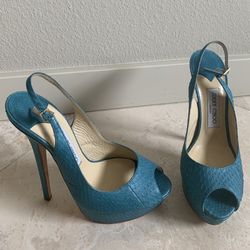 Jimmy Choo peep toe Sling back Heels