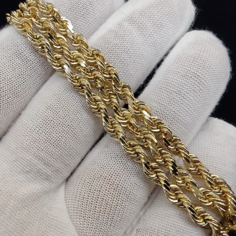 14k Gold Rope Chain