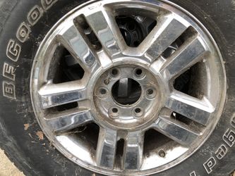 (4) 2006 Ford F-150 Chrome Rims / with Tires