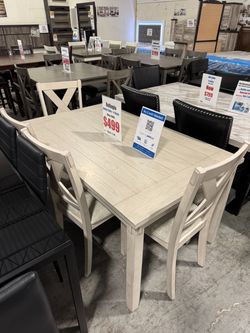 BRAND NEW DINING SET (table and chairs)!! SHOP NOW - PAY LATER!! NO CREDIT CHECK FINANCE AVAILABLE!!