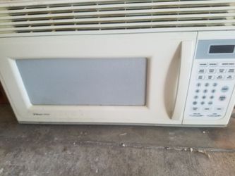 Over the counter microwave