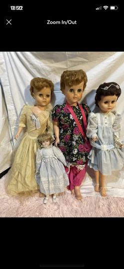 Vintage Dolls /4 Dolls 75$  Chipping Available Houston Tx 
